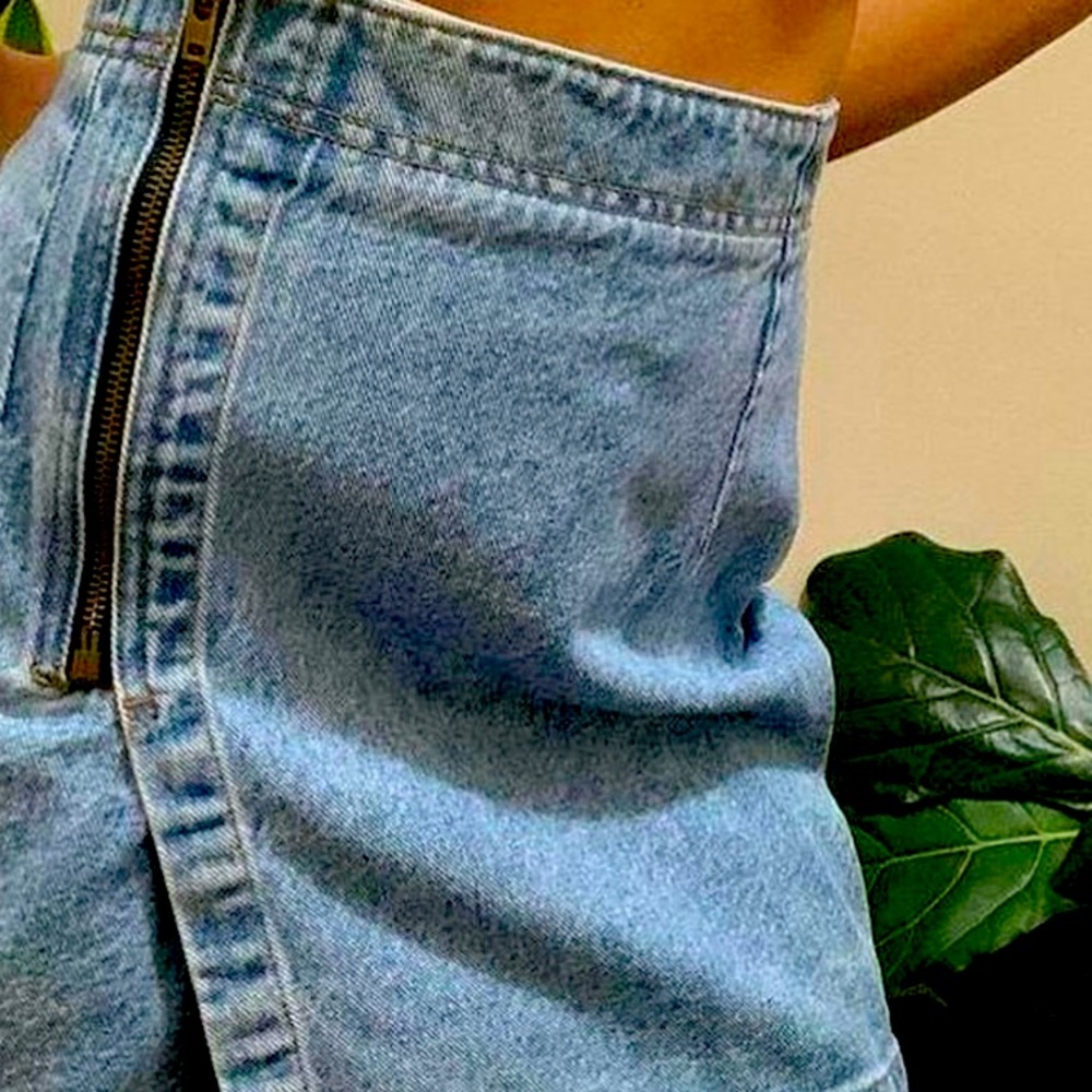 Guess by George Marciano vintage jean skirt size 28 Vintage - Picture 2 of 5